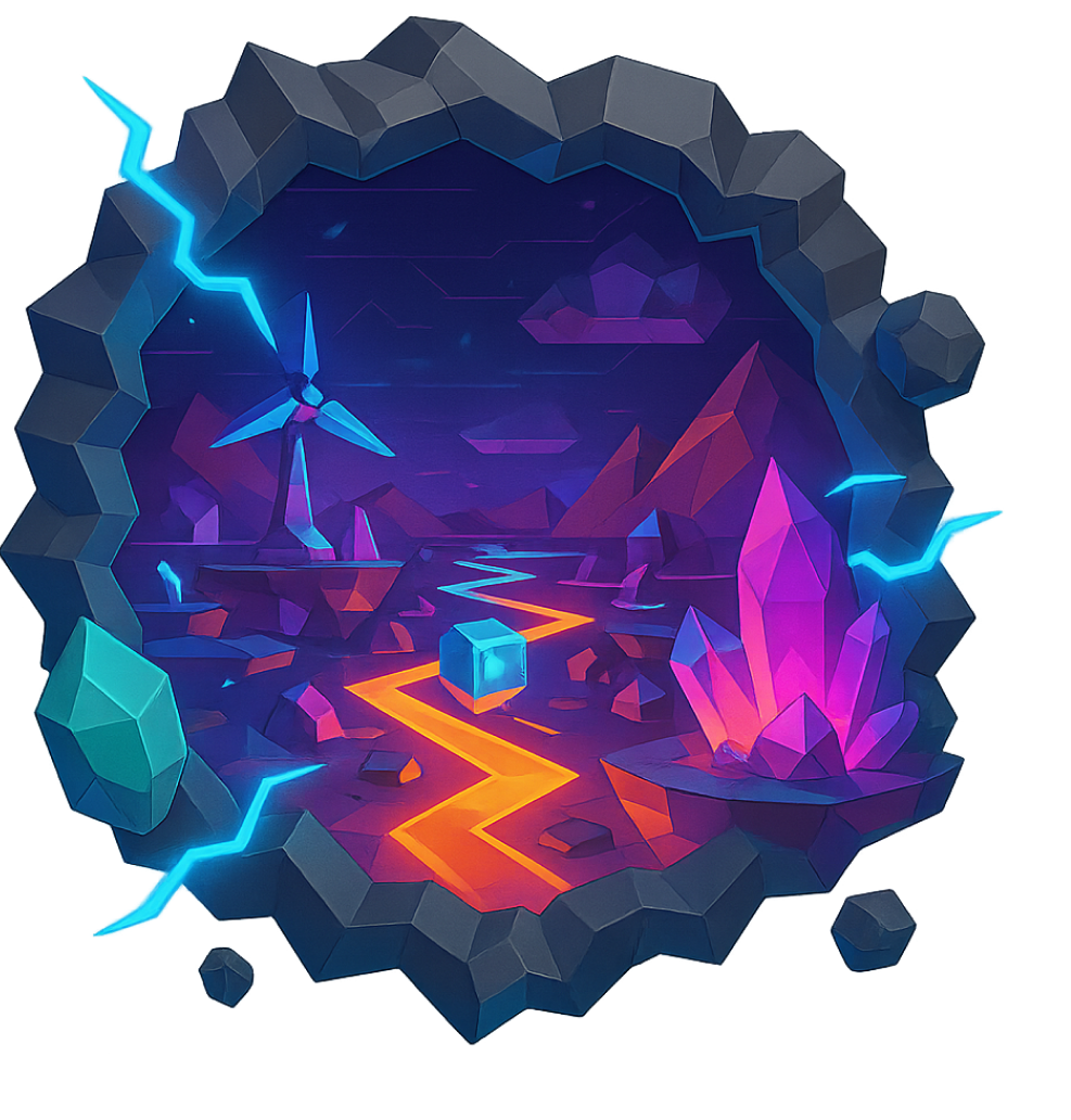 Path background for Spiky Cat Dude