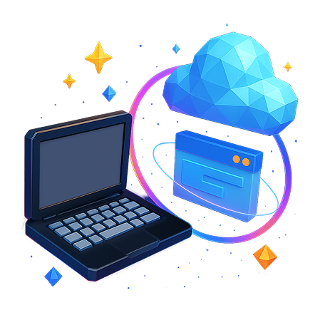 Local and cloud computing